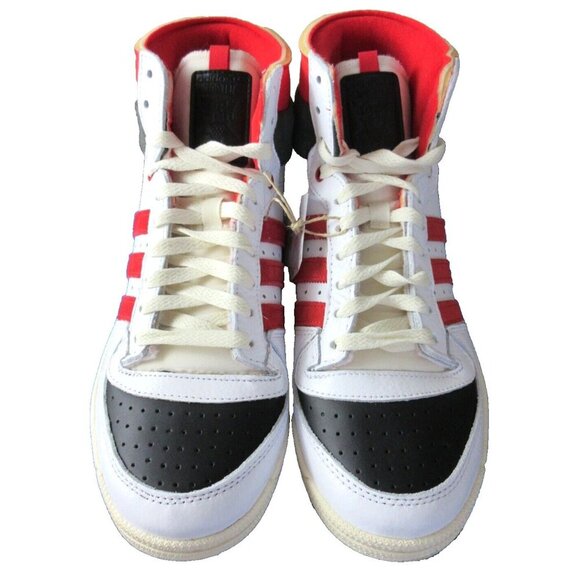 Adidas Originals Men's Top 10 RB Basketball Shoes White Black Red Sizes NIB - Picture 3 of 5